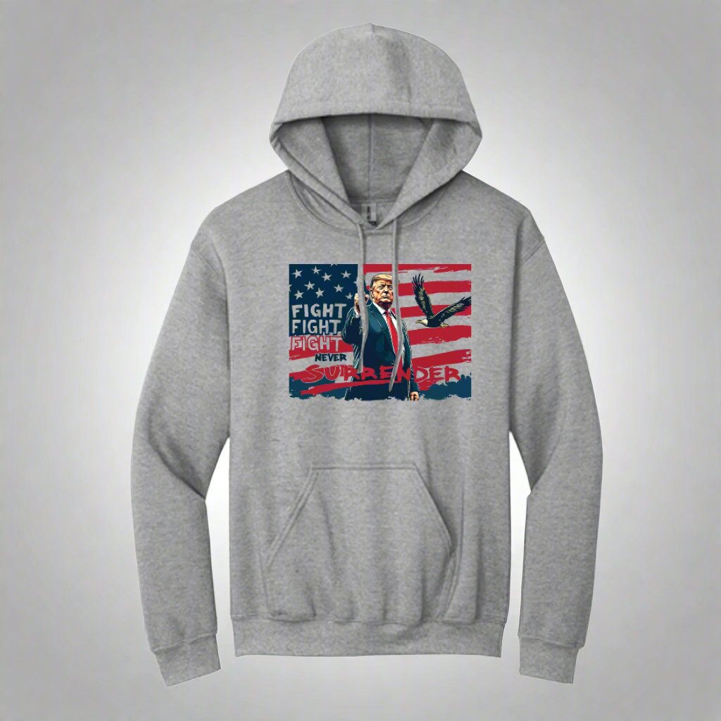 Never Surrender Cotton Hoodie