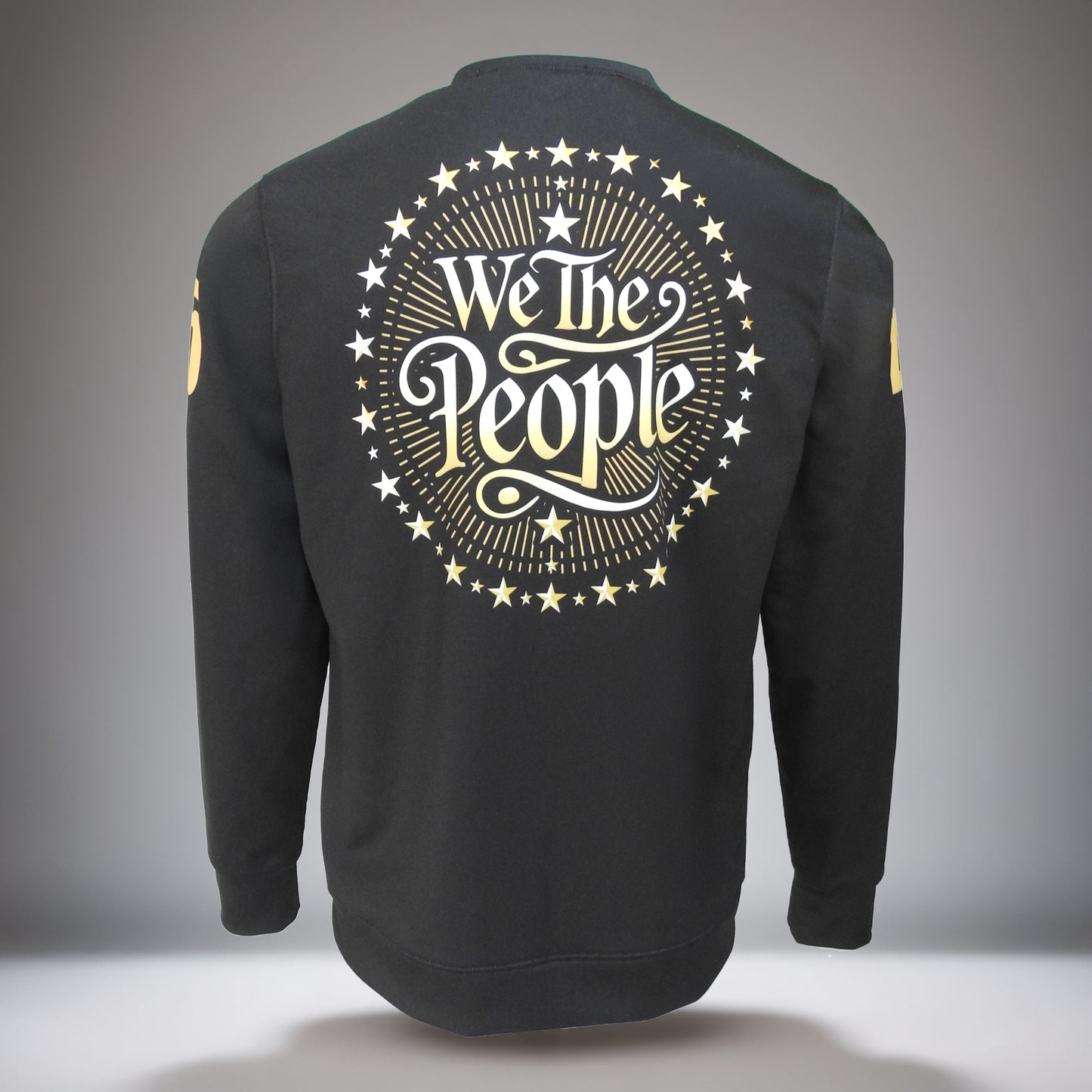 We The People Fleece Crewneck Sweater